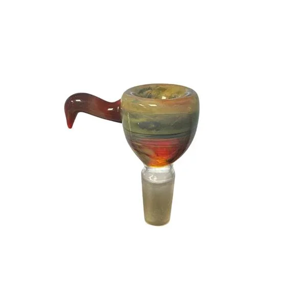BOWL DE VIDRO HIPPIE BONG - VERMELHO\ROXO\AZUL\AMA